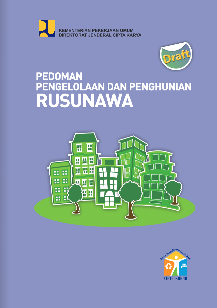 Pedoman Pengelolaan dan Penghunian Rusunawa